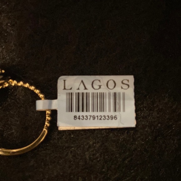 BEAUTIFUL!! 🖤 NWT! Lagos 18K Gold ‘Caviar’ Ring - Picture 6 of 7